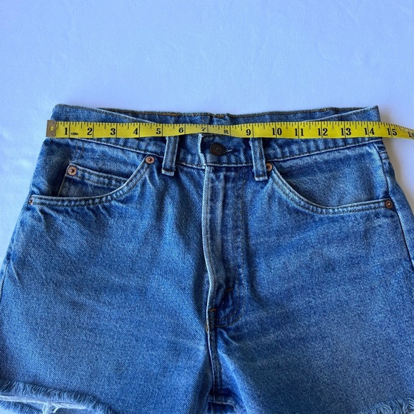 Vintage Levi’s Orange Tab cut-offs jeans sz 30 - Picture 3 of 10
